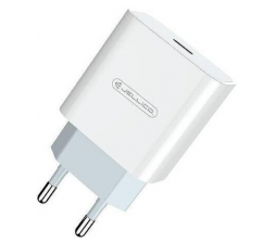 Slika izdelka: Jellico adapter C8 hišni polnilec Quick Charge 20W vhod Type C PD 3.0 - Original (EU Blister) bel