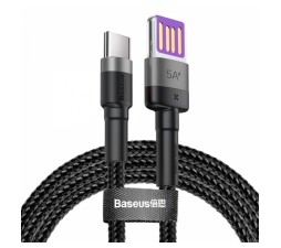 Slika izdelka: Kabel BASEUS Cafule USB Type C Quick charge, 40W, 1m
