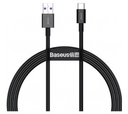 Slika izdelka: Kabel BASEUS Superior Series USB Type-C Fast Charging, 66W, 2M (črn)