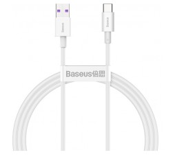 Slika izdelka: Kabel BASEUS Superior Series USB Type-C Fast Charging, 66W, 1M (bel)