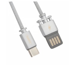 Slika izdelka: Kabel REMAX Dominator Fast Charging data cable RC-064 Type-C, 1m (srebrn)