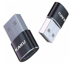 Slika 2 izdelka: Kakusiga OTG adapter KSC-530 za prenos podatkov iz USB na Type C univerzal ČRN