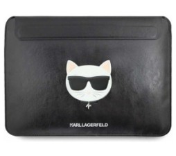 Slika 2 izdelka: KARL LAGERFELD KLCS133CHBK za MackBookAir ali Pro ali prenosnik do 13,3" inch - črna mapa Choupette s Head