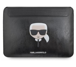 Slika izdelka: KARL LAGERFELD KLCS133KHBK za MackBookAir ali Pro ali prenosnik do 13,3" inch - črna mapa Karl s Head