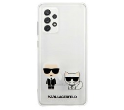 Slika izdelka: KARL LAGERFELD KLHCA52CKTR za Samsung Galaxy A52 A525 / Samsung Galaxy A52s A528 prozorna zaščita - Karl and Choupette