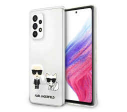 Slika izdelka: KARL LAGERFELD KLHCA53CKTR za Samsung Galaxy A53 prozorna zaščita - Karl and Choupette