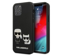 Slika 2 izdelka: KARL LAGERFELD KLHCP12LPCUSKCBK za iPhone 12 Pro Max črna trda zaščita - Karl and Choupette