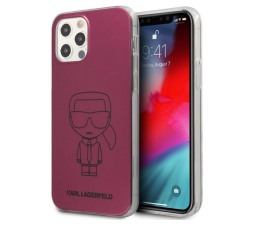 Slika izdelka: KARL LAGERFELD KLHCP12MPCUMIKPI za iPhone 12 - vijola Karl Full Body Icon