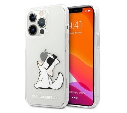 Slika izdelka: KARL LAGERFELD KLHCP13LCFNRC za iPhone 13 Pro prozorna zaščita - Choupette Fun