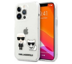 Slika 2 izdelka: KARL LAGERFELD KLHCP13LCKTR za iPhone 13 Pro prozorna zaščita - Karl and Choupette
