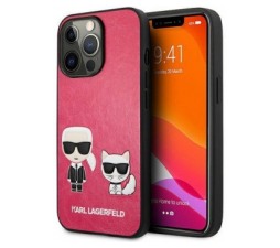 Slika 2 izdelka: KARL LAGERFELD KLHCP13LPCUSKCP za iPhone 13 Pro - roza Full Body Icon