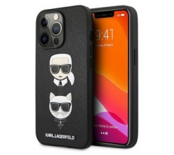 Slika 2 izdelka: KARL LAGERFELD KLHCP13LSAKICKCBK za iPhone 13 Pro črna zaščita - Heads