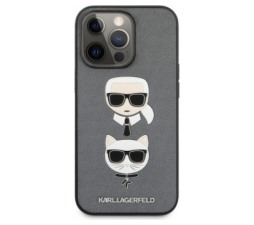 Slika 2 izdelka: KARL LAGERFELD KLHCP13LSAKICKCSL za iPhone 13 Pro siva zaščita - Heads