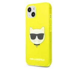 Slika 2 izdelka: KARL LAGERFELD KLHCP13MCHTRY za iPhone 13 6.1 rumena silikonska zaščita - Choupetts head