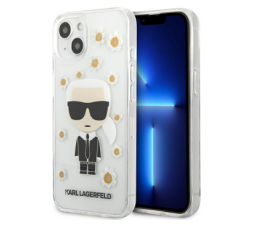 Slika 2 izdelka: KARL LAGERFELD KLHCP13MHFLT za iPhone 13 6.1 prozorna Flower zaščita - Karls Full Body