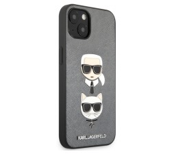 Slika izdelka: KARL LAGERFELD KLHCP13MSAKICKCSL za iPhone 13 6.1 siva zaščita - Heads