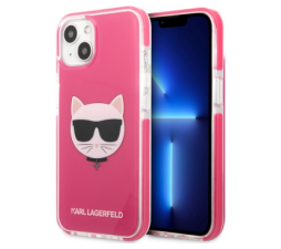 Slika 2 izdelka: KARL LAGERFELD KLHCP13MTPECPI za iPhone 13 6.1 pink silikonska zaščita - Choupetts head