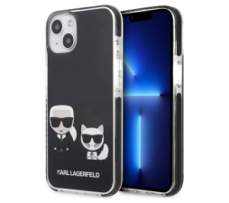 Slika 2 izdelka: KARL LAGERFELD KLHCP13MTPEKCK za iPhone 13 6.1 črna silikonska zaščita - Karl and Choupette