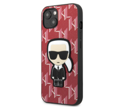 Slika izdelka: KARL LAGERFELD KLHCP13SPMNIKPI za iPhone 13 Mini rdeča zaščita - Monogram ikonik
