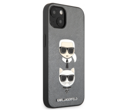 Slika izdelka: KARL LAGERFELD KLHCP13SSAKICKCSL za iPhone 13 Mini siva zaščita - Heads