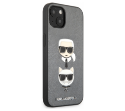 Slika 2 izdelka: KARL LAGERFELD KLHCP13SSAKICKCSL za iPhone 13 Mini siva zaščita - Heads