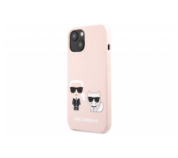 Slika izdelka: KARL LAGERFELD KLHCP13SSSKCI za iPhone 13 mini roza silikonska zaščita - Full Bodies