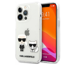 Slika izdelka: KARL LAGERFELD KLHCP13XCKTR za iPhone 13 Pro Max prozorna zaščita - Karl and Choupette