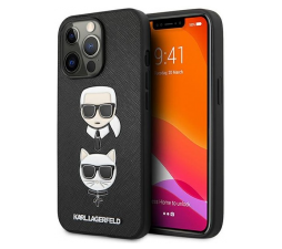 Slika izdelka: KARL LAGERFELD KLHCP13XSAKICKCBK za iPhone 13 Pro Max črna zaščita - Heads