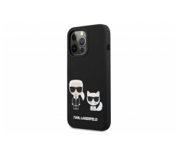 Slika izdelka: KARL LAGERFELD KLHCP13XSSKCK za iPhone 13 Pro Max črn silikonska zaščita - Full Bodies
