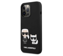 Slika 2 izdelka: KARL LAGERFELD KLHCP13XSSKCK za iPhone 13 Pro Max črn silikonska zaščita - Full Bodies