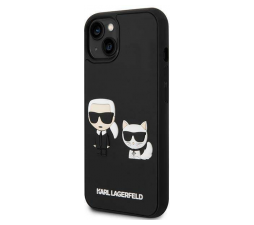 Slika izdelka: KARL LAGERFELD KLHCP14M3DRKCK za iPhone 14 Plus 6.7 črna trda zaščita - Full Bodies 3D