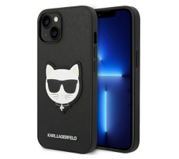Slika izdelka: KARL LAGERFELD KLHCP14MSAPCHK za iPhone 14 Plus 6.7 črna zaščita - Choupette Head