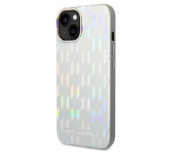 Slika 2 izdelka: KARL LAGERFELD KLHCP14SLGMMSV3 ovitek zaščita za iPhone 14 6.1 Iridescent Monogram - srebrn