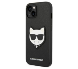 Slika 2 izdelka: KARL LAGERFELD KLHCP14SSAPCHK za iPhone 14 6.1 črna zaščita - Choupette Head