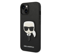 Slika izdelka: KARL LAGERFELD KLHCP14SSAPKHK za iPhone 14 6.1 črna zaščita - Karls Head