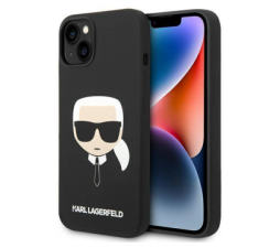 Slika 2 izdelka: KARL LAGERFELD KLHCP14SSLKHBK za iPhone 14 6.1 črn silikonska zaščita - Karls Head