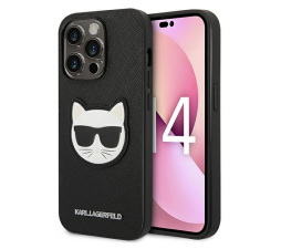 Slika izdelka: KARL LAGERFELD KLHCP14XSAPCHK za iPhone 14 Pro Max črna zaščita - Choupette Head