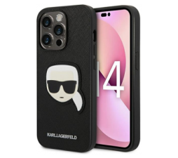 Slika 2 izdelka: KARL LAGERFELD KLHCP14XSAPKHK za iPhone 14 Pro Max črna zaščita - Karls Head