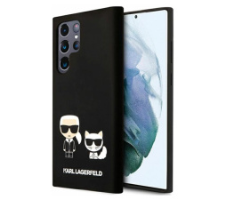 Slika izdelka: KARL LAGERFELD KLHCS22LSSKCK za Samsung Galaxy S22 Ultra 5G črn silikonska zaščita - Full Bodies