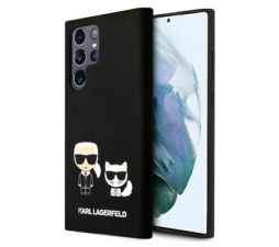Slika 2 izdelka: KARL LAGERFELD KLHCS22LSSKCK za Samsung Galaxy S22 Ultra 5G črn silikonska zaščita - Full Bodies