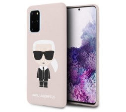 Slika 2 izdelka: KARL LAGERFELD KLHCS67SLFKPI za Samsung Galaxy S20 Plus G985 roza silikonska zaščita - Full Body Iconic