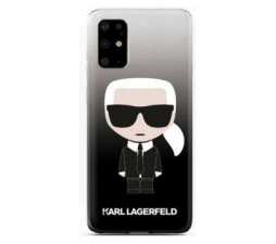 Slika 2 izdelka: KARL LAGERFELD KLHCS67TRDFKBK za Samsung Galaxy S20 Plus G985 prozorno črna trda zaščita - Karl Full Body Iconic