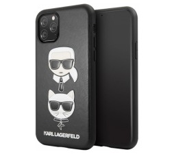 Slika izdelka: KARL LAGERFELD KLHCS69KICKC za iPhone 11 Pro črna trda zaščita - Karl and Choupette