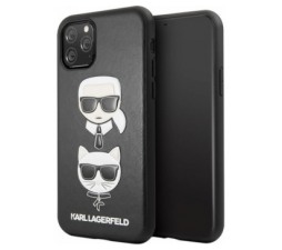 Slika 2 izdelka: KARL LAGERFELD KLHCS69KICKC za iPhone 11 Pro črna trda zaščita - Karl and Choupette
