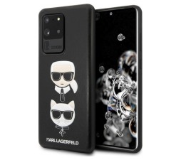 Slika izdelka: KARL LAGERFELD KLHCS69KICKC za Samsung Galaxy S20 Ultra G988 črna trda zaščita - Karl and Choupette