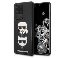 Slika 2 izdelka: KARL LAGERFELD KLHCS69KICKC za Samsung Galaxy S20 Ultra G988 črna trda zaščita - Karl and Choupette
