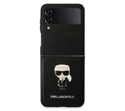 Slika izdelka: KARL LAGERFELD KLHCZF4IKMSBK za Samsung Galaxy Z Flip 4 črna zaščita - Karls Head