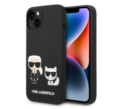 Slika izdelka: KARL LAGERFELD MagSafe KLHMP14SSSKCK za iPhone 14 6.1 črn silikonska zaščita - Full Bodies