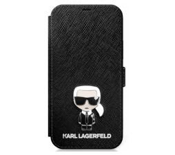 Slika izdelka: KARL LAGERFELD ovitek KLFLBKP12LIKMSBK za iPhone 12 Pro Max knjiga črna - Karl Full Body