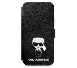 Slika 2 izdelka: KARL LAGERFELD ovitek KLFLBKP12LIKMSBK za iPhone 12 Pro Max knjiga črna - Karl Full Body
